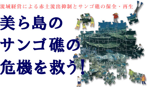 美ら島のサンゴ礁の危機を救う!