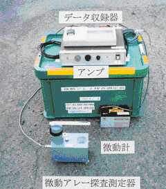 微動アレイ測定器