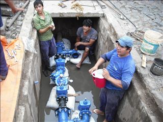 パラグアイ配水管理技プロ 01