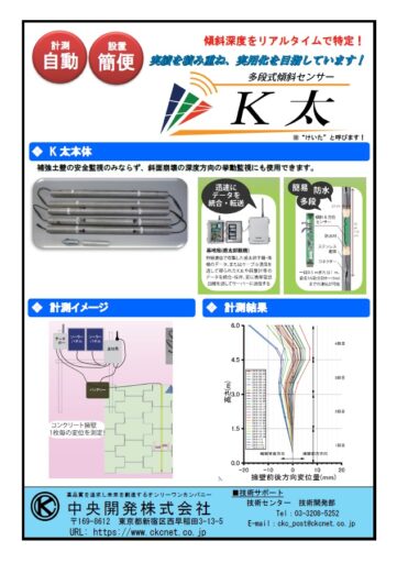 K太(多段式傾斜センサー)